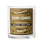 Pour & Penchant 10 oz Scented Candle - SAND & SMOKE no.54 - Sandalwood, Amber & Cedar